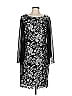 Connected Apparel 100% Polyester Black Cocktail Dress Size 12 - photo 1