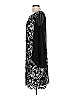 Connected Apparel 100% Polyester Black Cocktail Dress Size 12 - photo 5