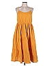 Magaschoni 100% Cotton Yellow Casual Dress Size L - photo 1