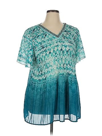 Catherines Short Sleeve Blouse (view 1)