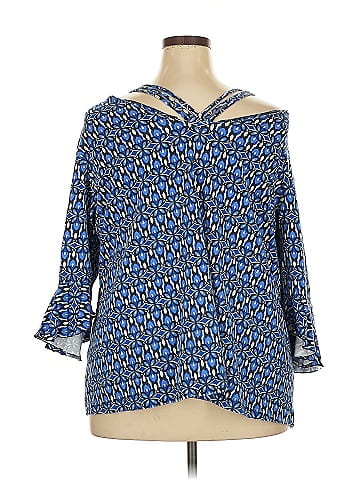 Russell Kemp New York 3/4 Sleeve Blouse (view 2)