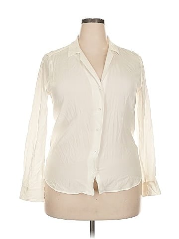 Equipment Long Sleeve Blouse (view 1)