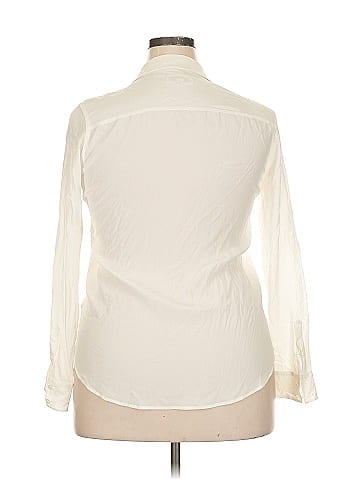 Equipment Long Sleeve Blouse (view 2)