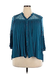 Roaman's 3/4 Sleeve Blouse