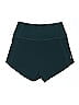 Oiselle Solid Teal Shorts Size 4 - photo 2