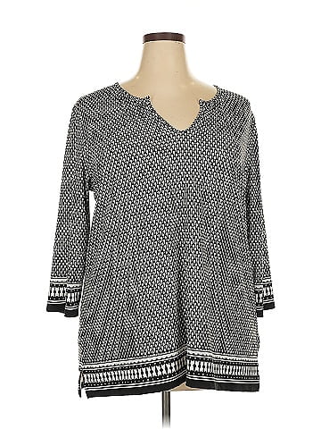 dalia 3/4 Sleeve Top (view 1)