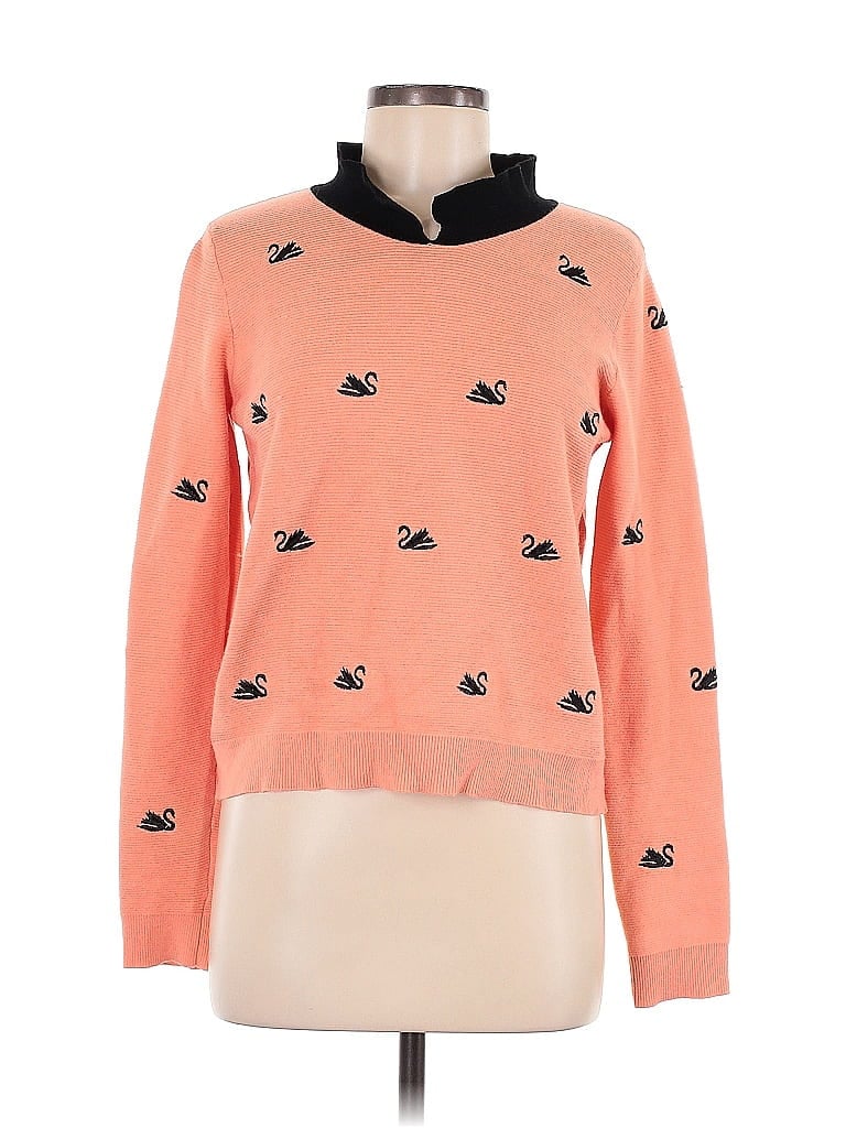 Harkel Orange Pullover Sweater Size 8 - photo 1