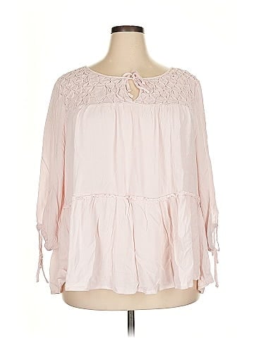Haute Hippie 3/4 Sleeve Blouse (view 1)