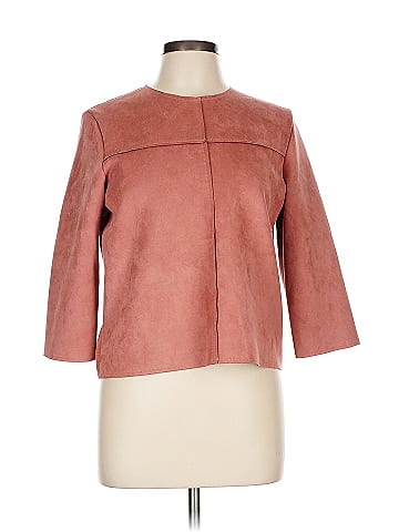 Zara W&B Collection 3/4 Sleeve Top (view 1)