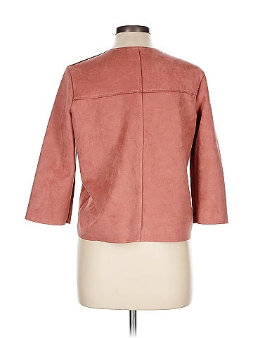 Zara W&B Collection 3/4 Sleeve Top (view 2)