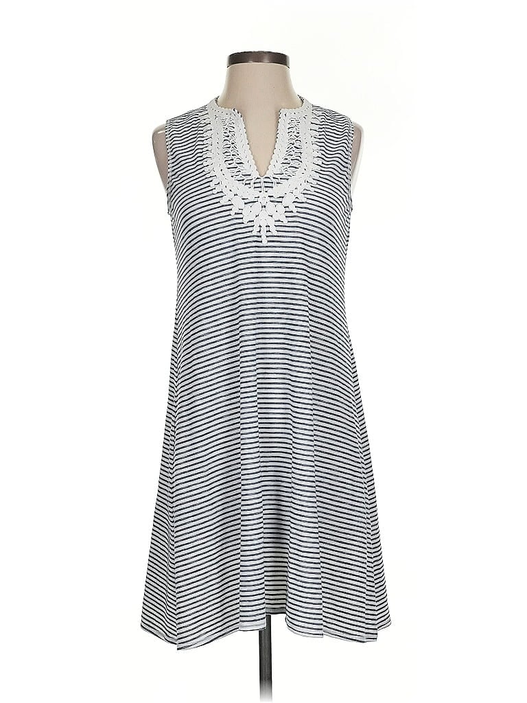 Pre-owned Max Studio Casual Dress In Gray