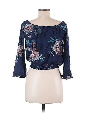 American Rag Cie 3/4 Sleeve Blouse (view 2)