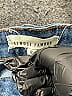 Almost Famous Blue Denim Shorts Size 9 - photo 3