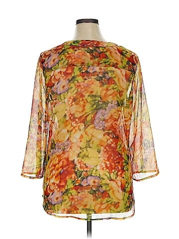 Liz Claiborne 3/4 Sleeve Blouse (view 2)