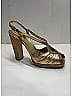 Prada Gold Metallic Leather Sandals Size EU 39 1/2 - photo 10