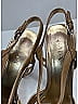Prada Gold Metallic Leather Sandals Size EU 39 1/2 - photo 4