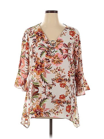 Relativity 3/4 Sleeve Blouse (view 1)