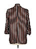 River Island 100% Polyester Stripes Black Orange Blazer Size 12 - photo 2