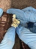 Connie 100% Polyester Black Brown Casual Pants Size S - photo 5