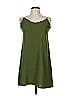 Elite 100% Polyester Solid Green Casual Dress One size - photo 1