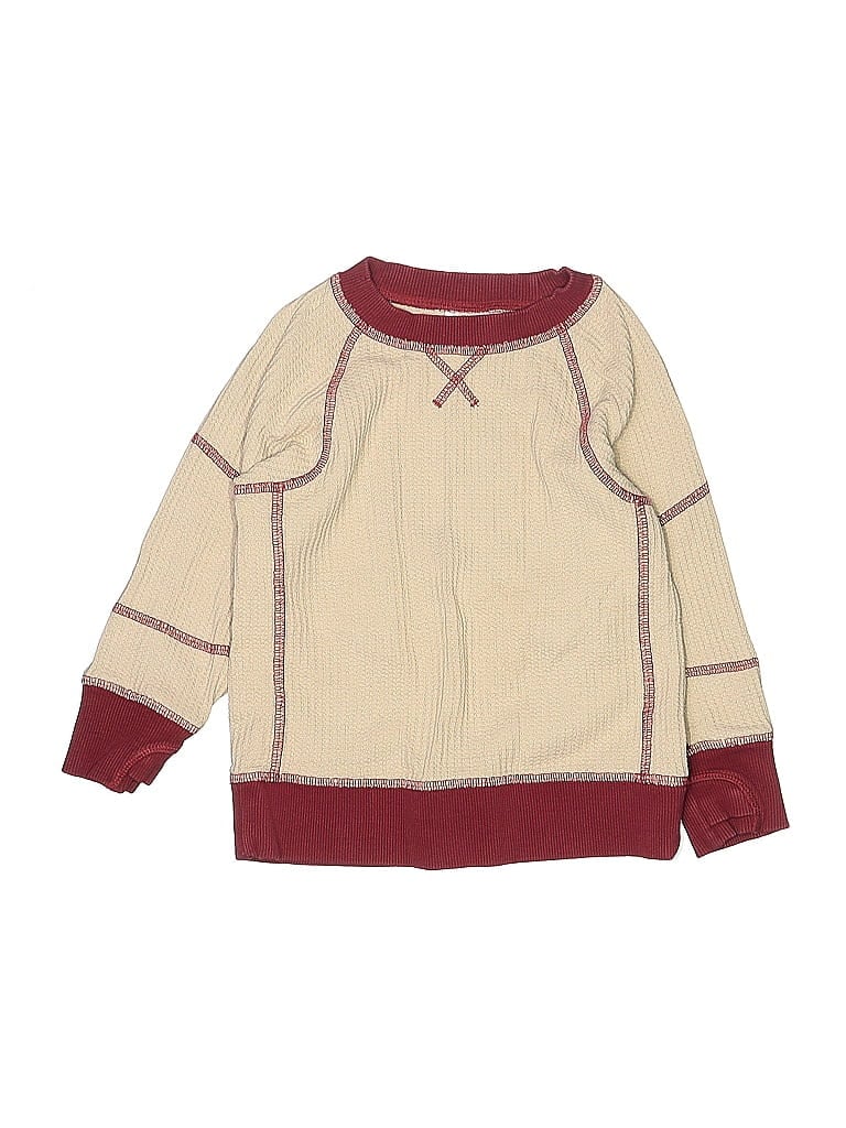 Hanna Andersson Tan Pullover Sweater Size 3T - photo 1
