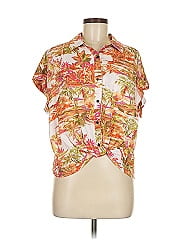 Rose + Olive Short Sleeve Blouse