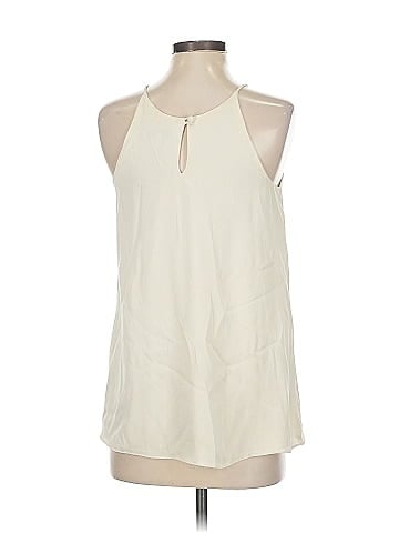 Milly Sleeveless Silk Top (view 2)