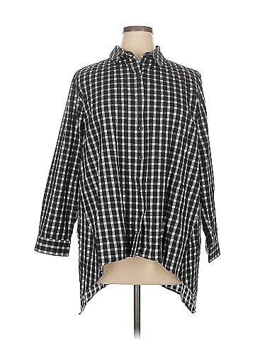 Zac & Rachel 3/4 Sleeve Button-Down Shirt (view 1)