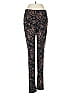 Just Cozy Paisley Black Leggings Size M - photo 1
