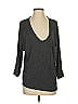 Bordeaux Gray 3/4 Sleeve Top Size S - photo 1