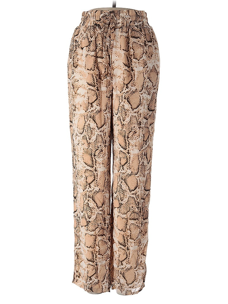 Pre-owned Vacate The Label Casual Pants In Brown