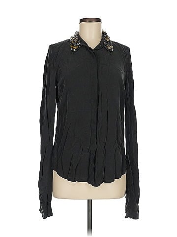 Equipment Long Sleeve Blouse (view 1)