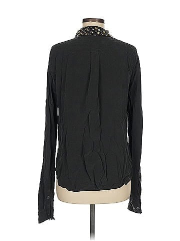 Equipment Long Sleeve Blouse (view 2)