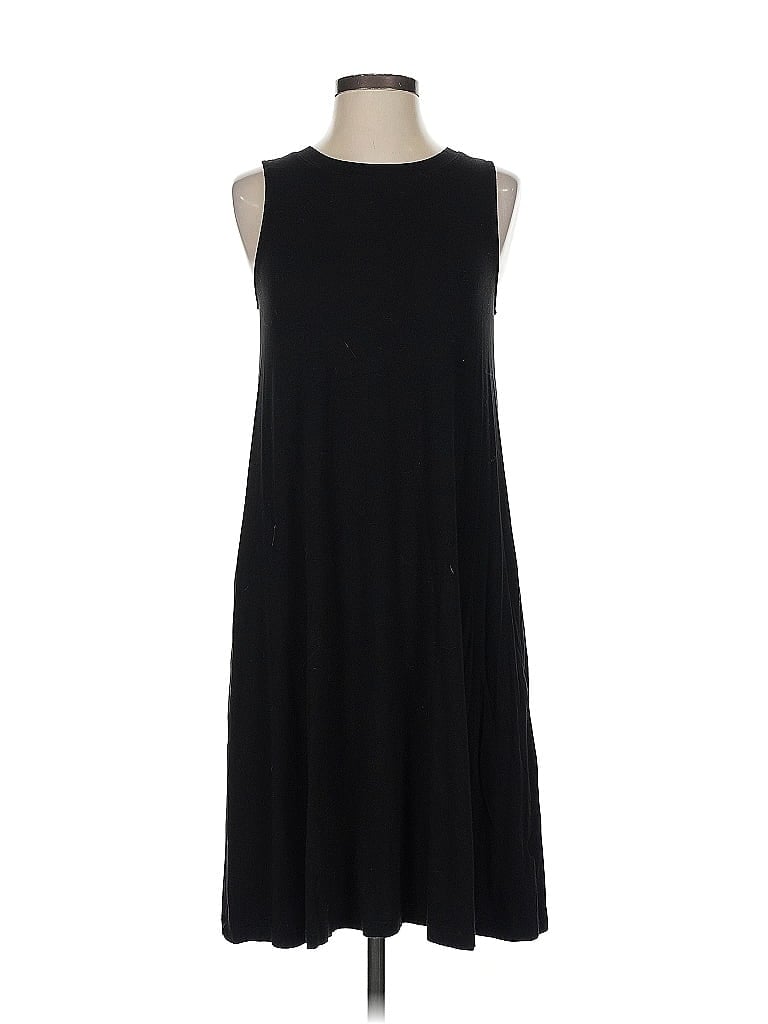 Pre-owned Time And Tru Casual Dress In Black