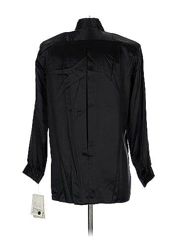 Assorted Brands Long Sleeve Silk Top (view 2)