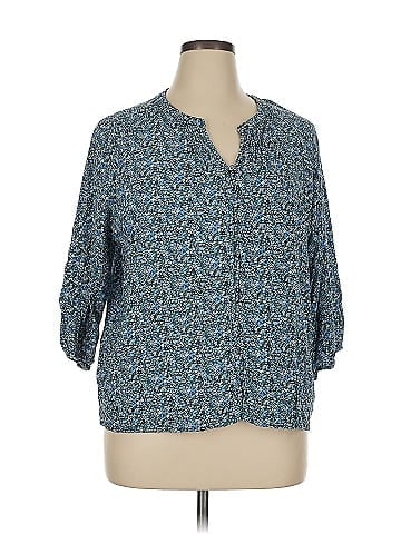 Jones & Co 3/4 Sleeve Blouse (view 1)