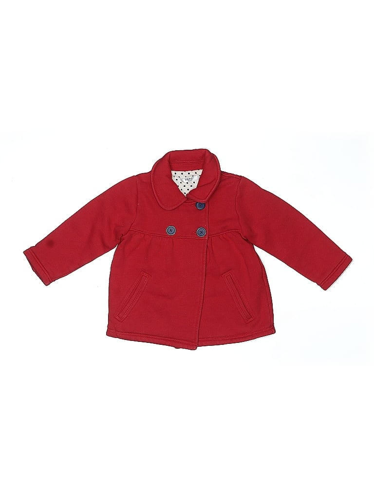 Baby Boden 100% Cotton Red Coat Size 18-24 mo - photo 1