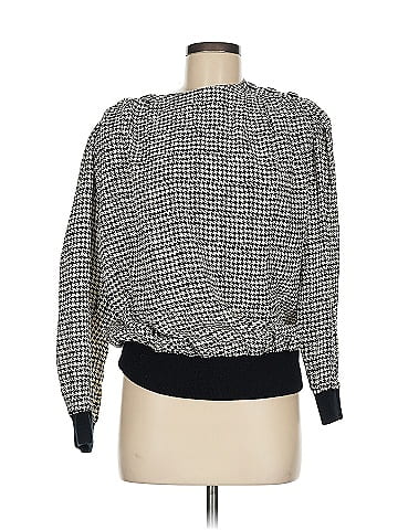 Assorted Brands Long Sleeve Silk Top (view 1)