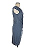 Three Dots Solid Gray Casual Dress Size M - photo 4