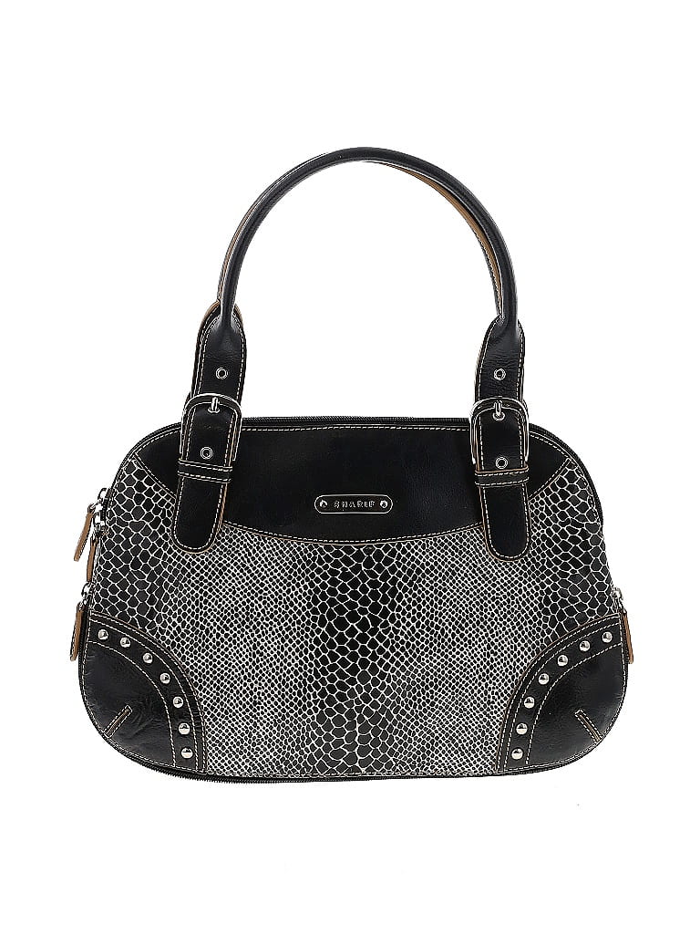 Sharif Animal Print Black Shoulder Bag One size - photo 1