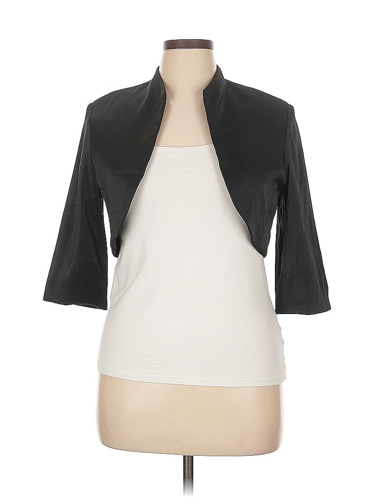 R&M Richards Black Blazer Size 14 - photo 1