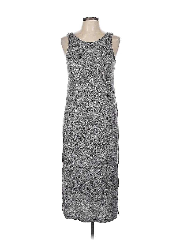 Pre-owned Divided By H&m Casual Dress In Gray