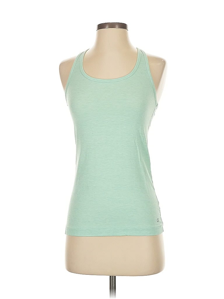 Pre-owned Gap Fit Active Tank Top In Green
