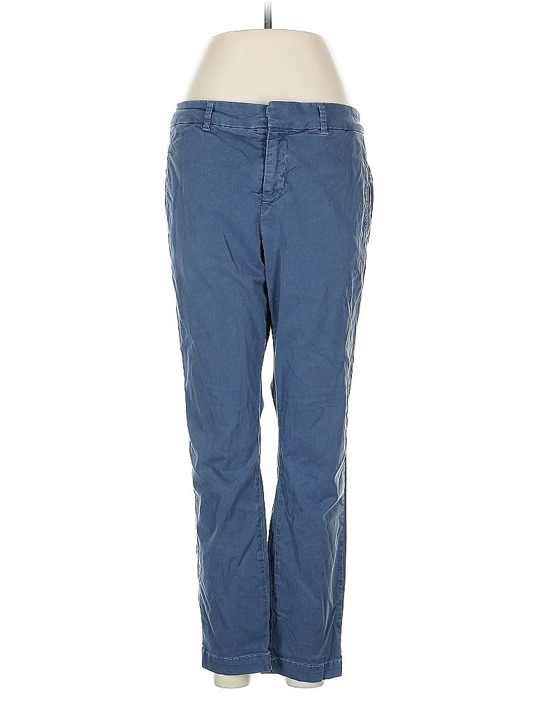 Nili Lotan Blue Casual Pants Size 6 - photo 1