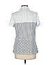 Nike Golf Houndstooth Silver Short Sleeve Blouse Size L - photo 2