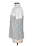 Nike Golf Houndstooth Silver Short Sleeve Blouse Size L - photo 5
