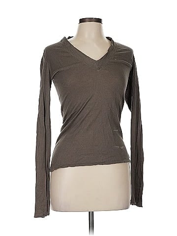 Elie Tahari Long Sleeve Silk Top (view 1)