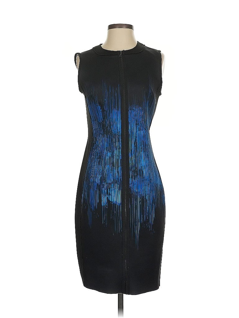 Pre-owned T Tahari Cocktail Dress In Black