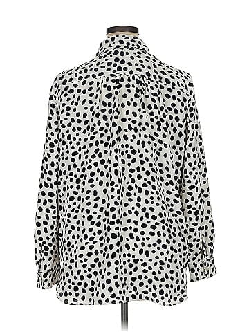 Ann Taylor Long Sleeve Blouse (view 2)