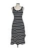 Marc New York Andrew Marc Stripes Black Casual Dress Size L - photo 2